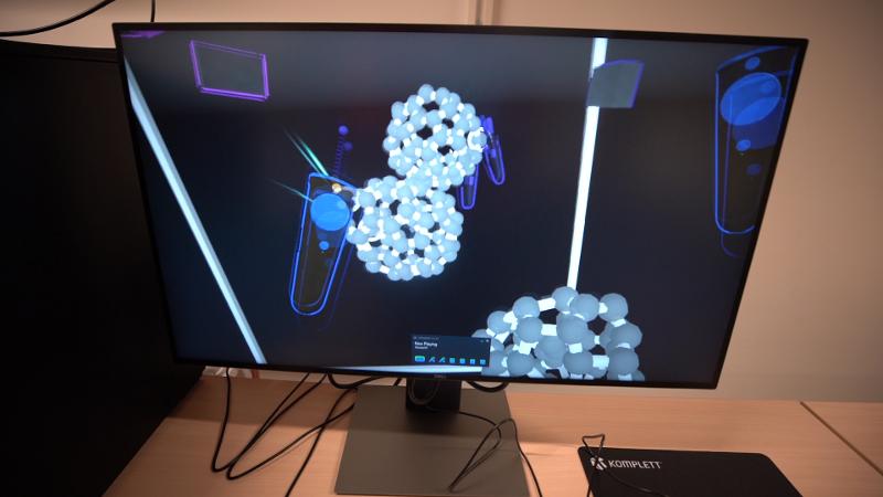 VR molekyl.jpg Molekyl i virtuell verkelegheit